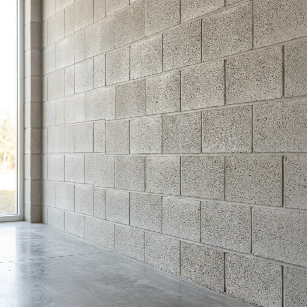 Murs en blocs de béton